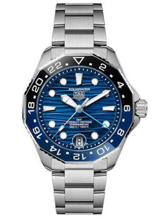TAG Heuer Men's Watch Automatic with Silver Met...