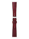 Morellato Lederriemen Burgundisch 18mm