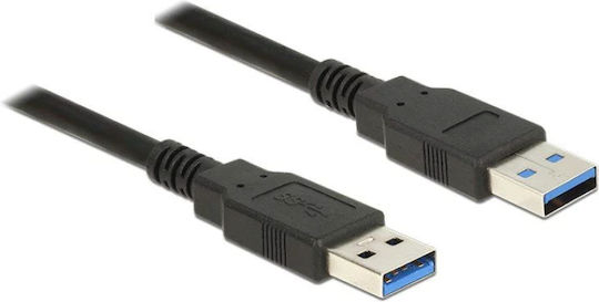 Cabletime USB 3.0 Cable USB-A male - Μπλε 0.5m CT-C160-U3-AMAMN-B0.5