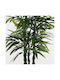 Decorative Potted Plant Arti Bamboo Inart Green Φ70x150cm