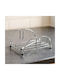 Galifas Metallic Napkin Holder Silver 19x19cm GB-770298-1