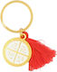 Makwedding Christening Charm Keychain Gold 25pcs
