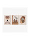 Pakketo Fanzia Threefold Painting on Canvas 33x48cm