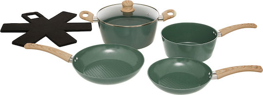 5Five Cookware Set Made of Aluminum 6 Pieces