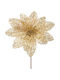 Crăciuniță Auriu Glitter Ramură Paiete 60cm 230.035.0011.04