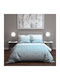 Charalambidis Textiles Bettdecke Einzelbett 160x230cm Mond Blue 350 GSMGsm