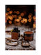 Eros Candles Lumânare Aromatică din Soia în Borcan cu Miros de Cookies 85gr