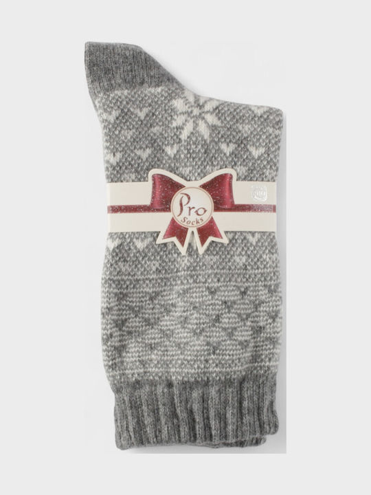 Pro Socks Γυναικείες Κάλτσες Γκρι