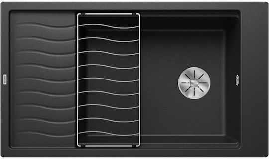 Blanco Elon Xl 8 S Ένθετος Νεροχύτης από Συνθετικό Γρανίτη Μ86xΠ50cm Anthracite