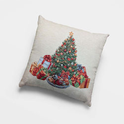 Χριστουγεννιάτικη Μαξιλαροθήκη 45χ45 Cotone Xmas Tree
