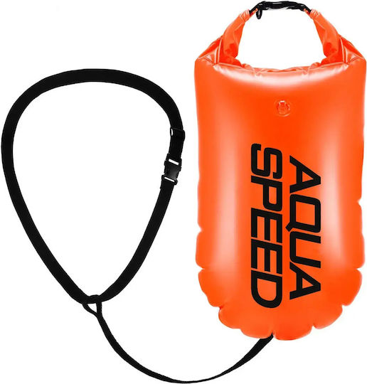 Σημαδούρα Aqua Speed 17l Open Water Swim Buoy Orange 540-07 Πορτοκαλί
