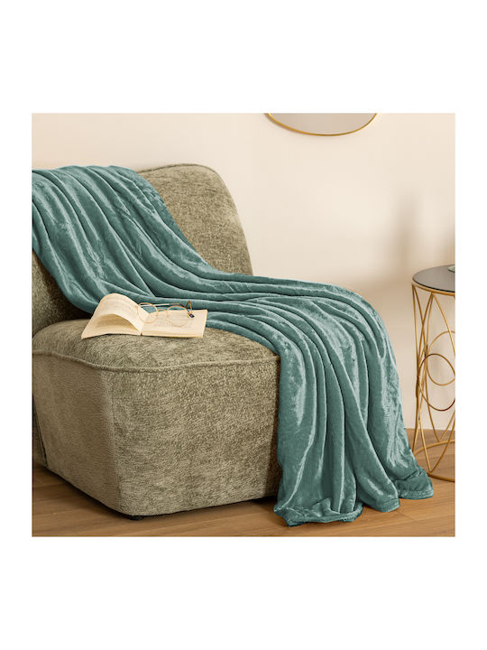 A-s Ollis Κουβέρτα Fleece Ημίδιπλη 180x230εκ. Τ...
