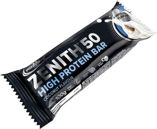 IronMaxx Zenith Bar with 50% Protein & Flavor Coconut 100gr