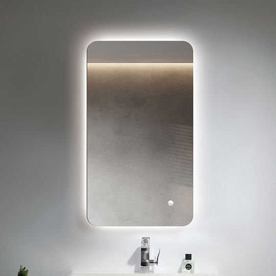Luminor Καθρέπτης Μπάνιου Led 40x70cm