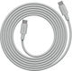 Data Fast Charging Cable Usb-c/usb-c Avolt 2 Meters Gray