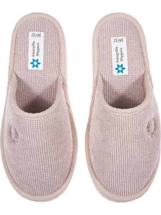 Amaryllis Slippers Зимни Дамски Чехли Бежов