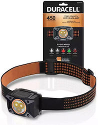 Duracell Φακός Κεφαλής LED 450lm Duracell Φακός Κεφαλής LED 450lm