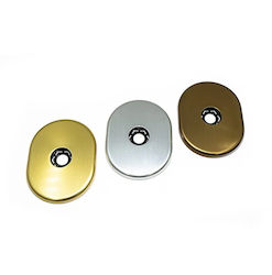 Disec Kt089 Decorative Cylinder Shaft Knob Socket Nickel