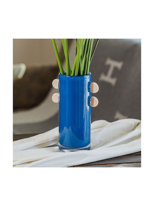 Koart Decorative Vase Alma Blue