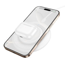Borofone Wireless Charger (Qi Pad) 15W Whites (...