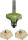 Wood Rounding Cutter Bit Luna 73 X 35mm 210092003