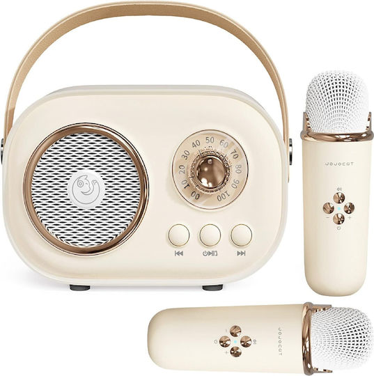 Karaoke-Lautsprecher mit Kabellosen Mikrofone C30 Pro 95623295656 Beiges