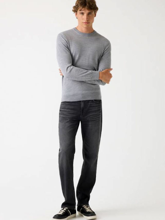 Angels Angels Men's Jeans Pants Elastic with Slim Fit Grey