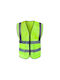 Reflective Vest Pockets Electric Scooter Bicycle Ewheel Yellow Fluo