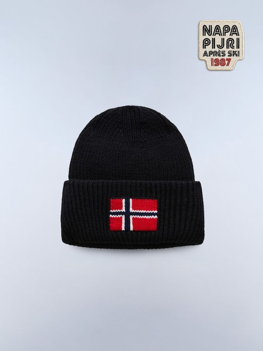 Beanie Beanie Knitted in Black color