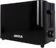 Toaster 2 Slots 700W Black