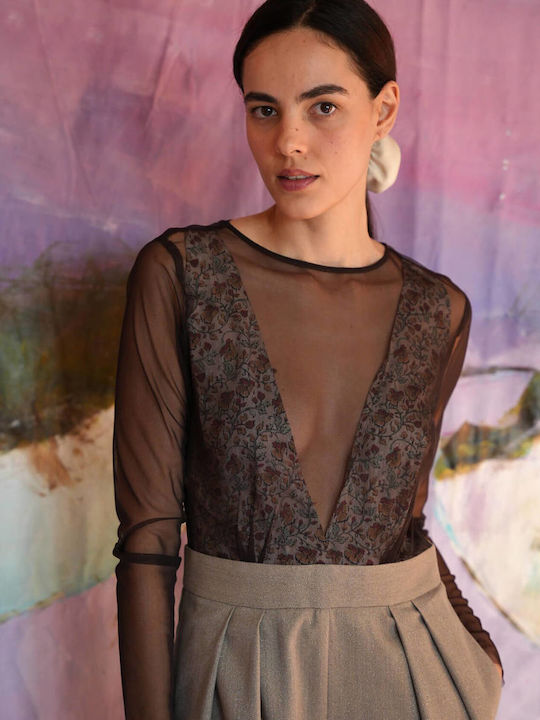 Madame Shou Shou Ολόσωμη Φόρμα Grey Madame Shou Shou Ολόσωμη Φόρμα Grey