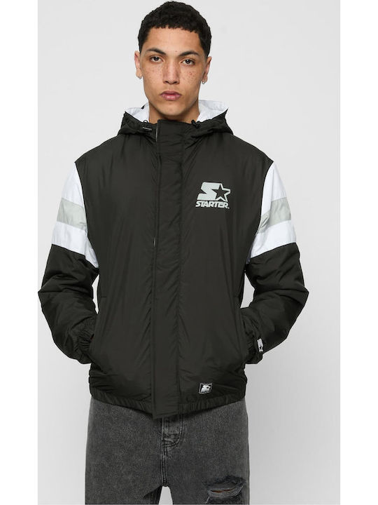 Jacke Winddicht Black/lightasphalt/white