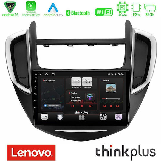 Lenovo Ηχοσύστημα Αυτοκινήτου για Chevrolet Trax 2013-2020 (Bluetooth/USB/WiFi/GPS/Apple-Carplay/Android-Auto) με Οθόνη Αφής 9"