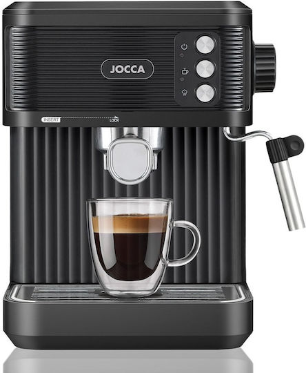 Automatic Espresso Machine 850W Pressure 20bar Black J-2713