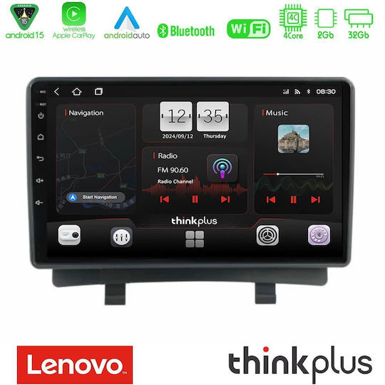 Lenovo Ηχοσύστημα Αυτοκινήτου για Opel Zafira 2012-2016 (Bluetooth/USB/WiFi/GPS/Apple-Carplay/Android-Auto) με Οθόνη Αφής 9"