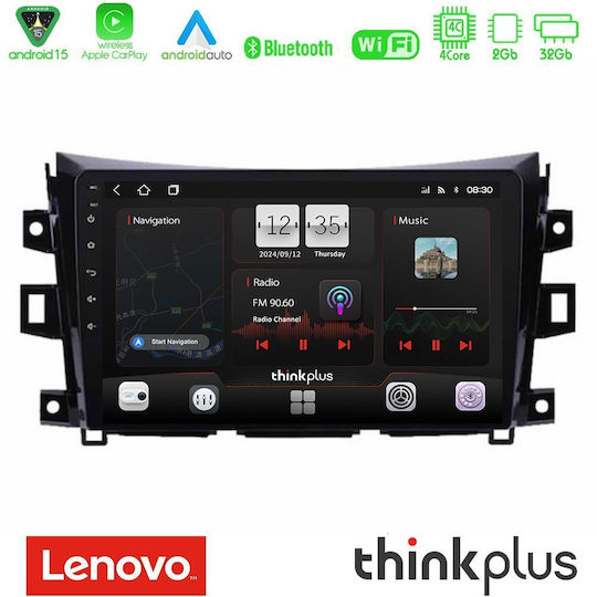 Lenovo Car Audio System for Nissan Navara / NP300 2016-2021 (Bluetooth/USB/WiFi/GPS/Apple-Carplay/Android-Auto) with Touch Screen 9"
