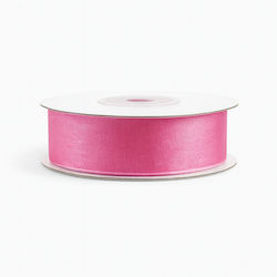 Organza Band Monochrom Rosa 23meters