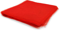 Tulle Square 35x35cm Red 100pcs