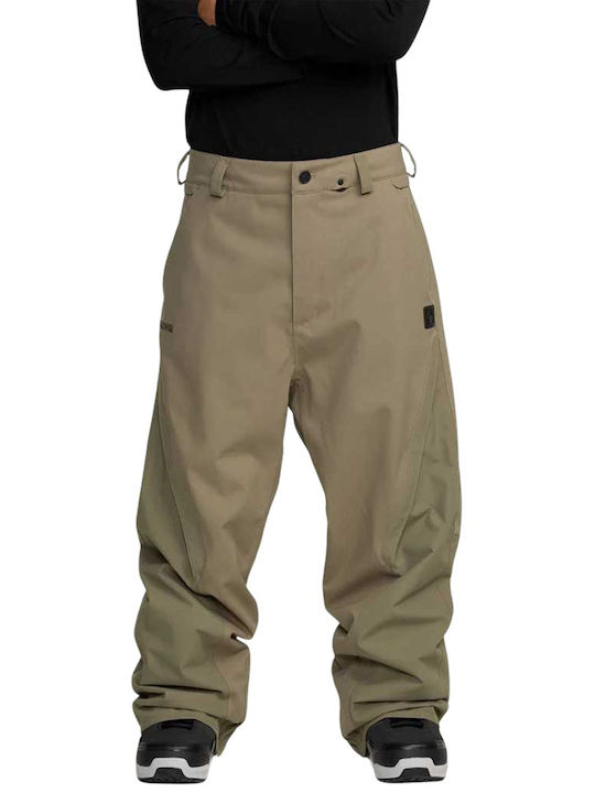 Volcom Kleveland G1352609-MIL Men's Trousers for Ski & Snowboard Green