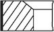 Satz Kolbenringe Mahle 022 01 N0