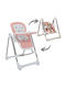 Kidizi Swingy Klappbarer Baby Hochstuhl 2 in 1 Rosa