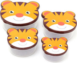 Gezellig Kids Food Container Brown