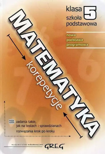 Matematyka - Korepetycje - Szkoła Podstawowa, Klasa 5