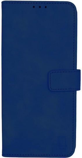 Handyhülle Xiaomi Redmi 12C Redmi 11A Brieftasche Matt Blau Dunkel