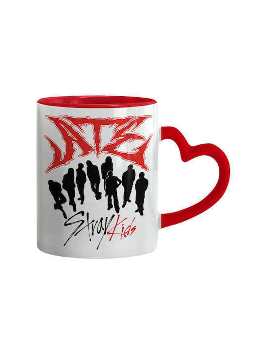 Koupakoupa Stray Kids Boy Band Mug Ceramic Red ...