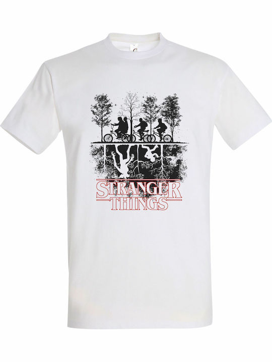 T-shirt Унисекс Stranger Things Вдъхновен Графи...
