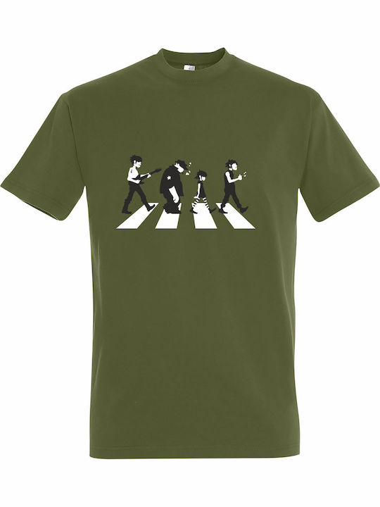 Unisex T-shirt Gorillaz Band Ft Beatles Abbey R...