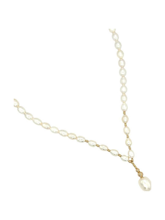Drandakis Charm aus Gold 14K mit Perlen