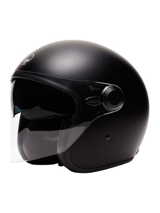 Marko Helmets Boreal Black Matt Κράνος Μηχανής ...