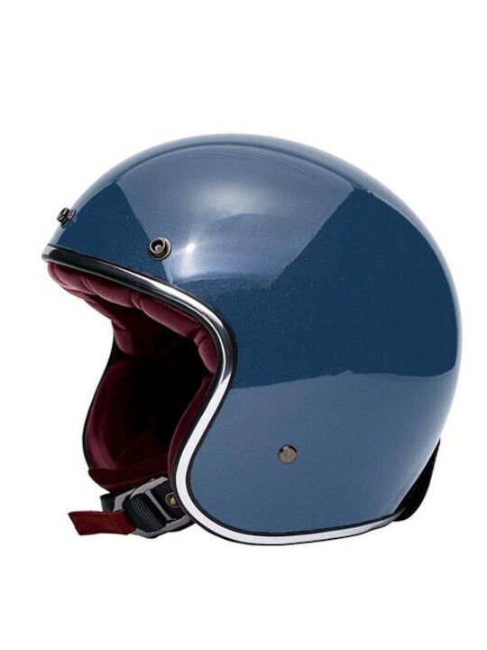 Marko Helmets Classic Синьо червено Мотоциклетн...